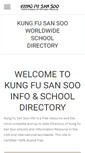 Mobile Screenshot of kungfusansoo.info